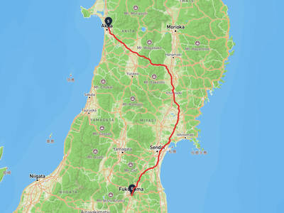 久保田城 → 福島市
