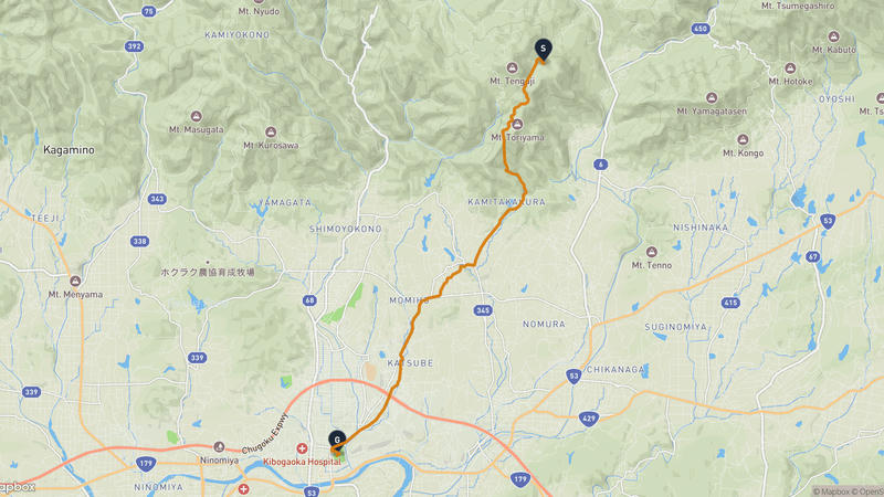 Tsuyama to Tsuyama Castle Hiking Route