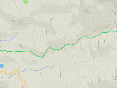 酸湯 → 八甲田山