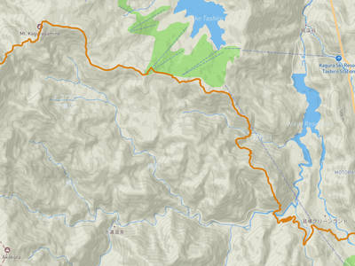 湯沢町 → 苗场山