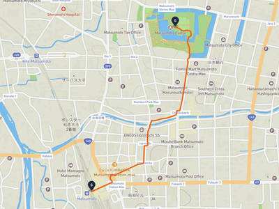 Matsumoto City Timepiece Museum → 마쓰모토성