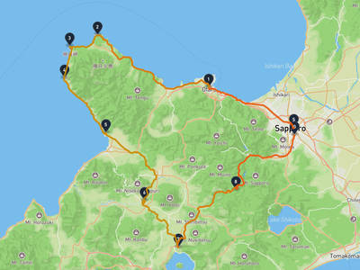サッポロビール博物館 → 中島公園