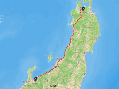 立山町 → 青森市