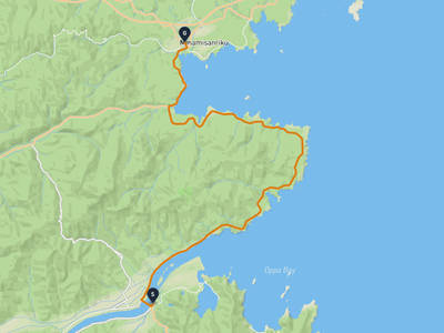 石巻市 → 南三陸町