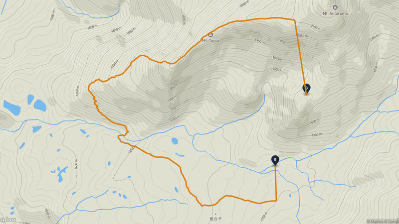 Asahi-dake Hiking Route