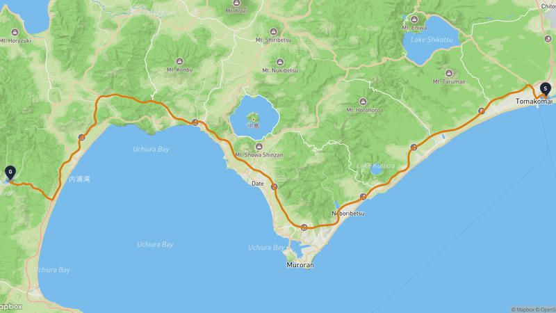 Tomakomai to Imakane Drive