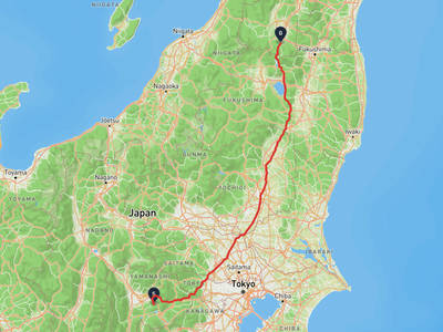 Fuefuki → Yonezawa