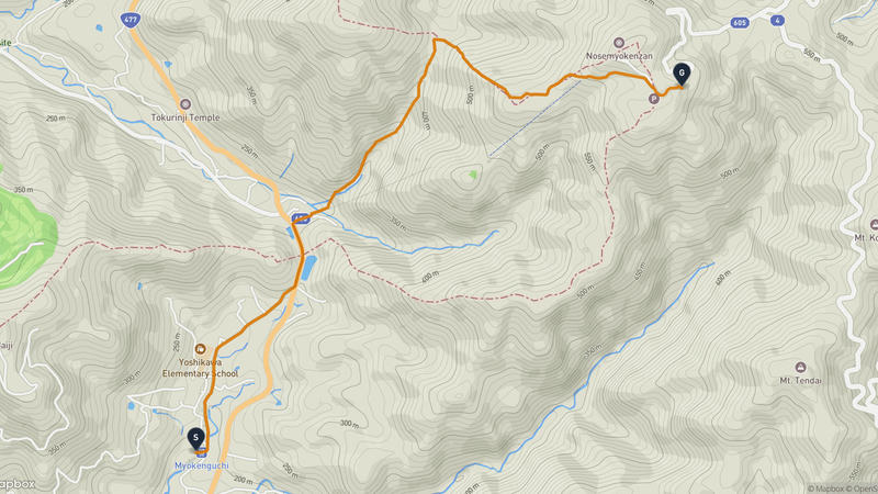 豊能町 登山路線