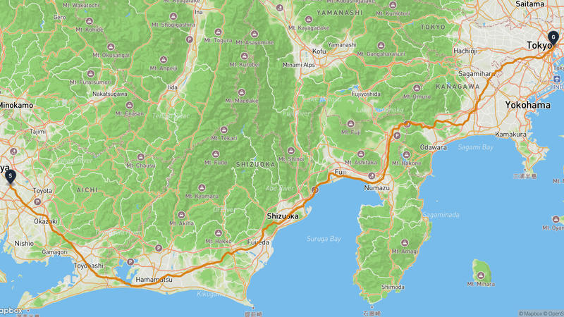 名古屋市緑区〜新丸の内ビルディング サイクリングルート