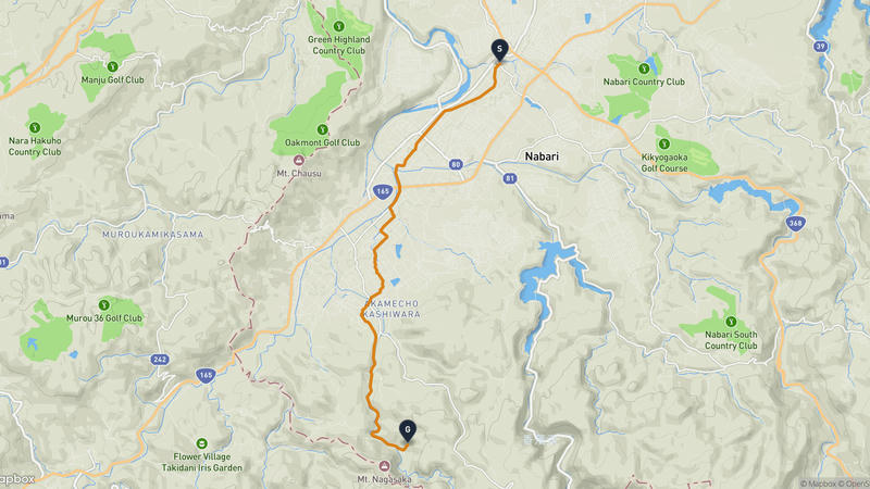 Nabari Hiking Route