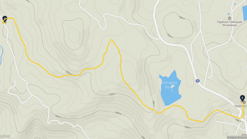 長野市至戶隱山 登山路線