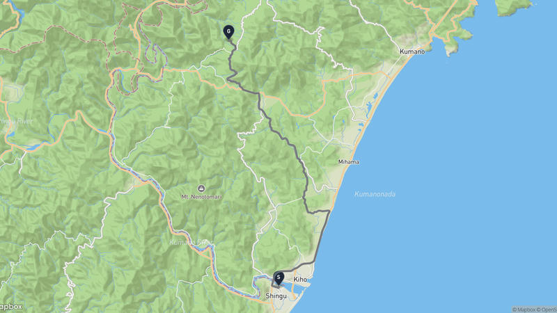 Kumano River to Kumano Drive