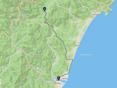 熊野川 → 熊野市