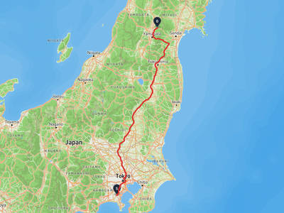 横浜市戸塚区 → 東根市