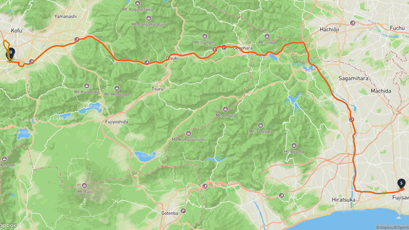 Fujisawa-shuku to Chuo Drive