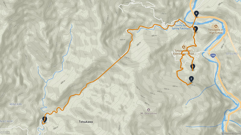 Totsukawa Hiking Route