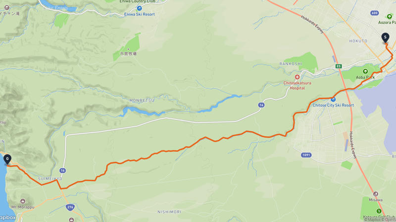 Chitose Hiking Route