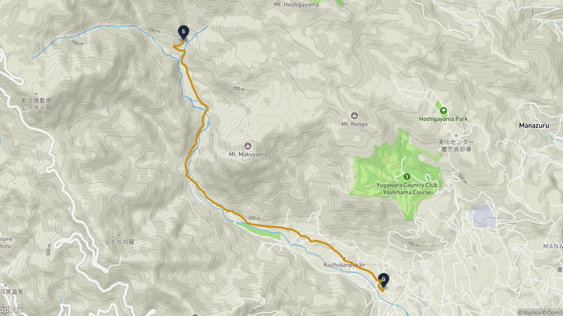 Yugawara Hiking Route