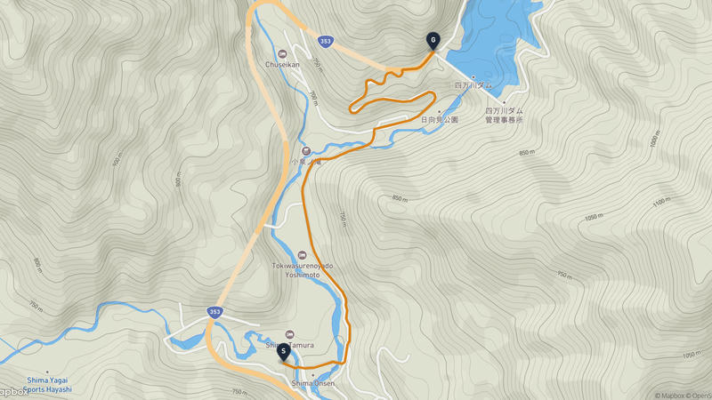Nakanojo Hiking Route