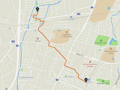 報恩寺 → 宇都宮市