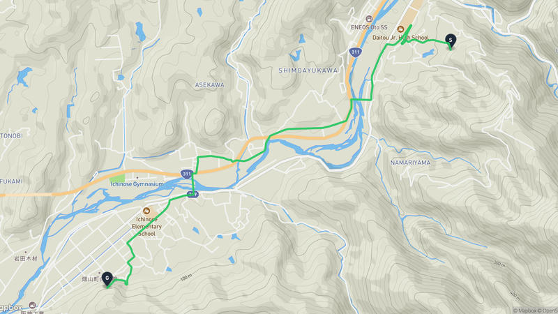 田辺市至稻葉根王子 登山路線