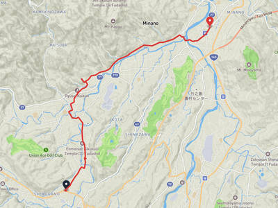 小鹿野町 → 荒川橋樑