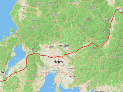 枚方市 → 茅野市