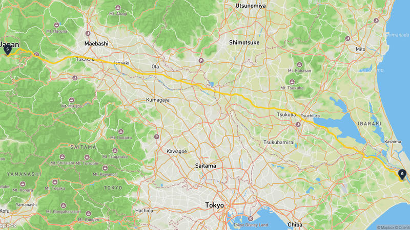เส้นทางเดินป่า Karuizawa-Choshi