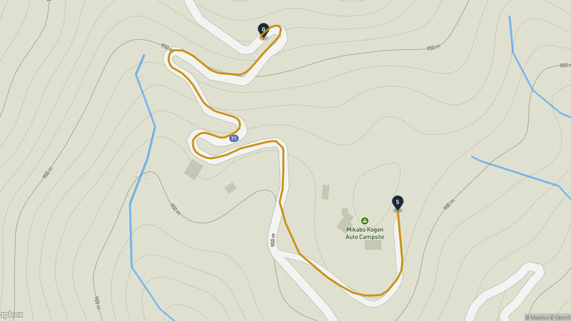 Oni hoko yama Hiking Route