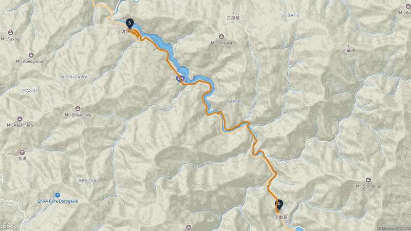 川上村 登山路線