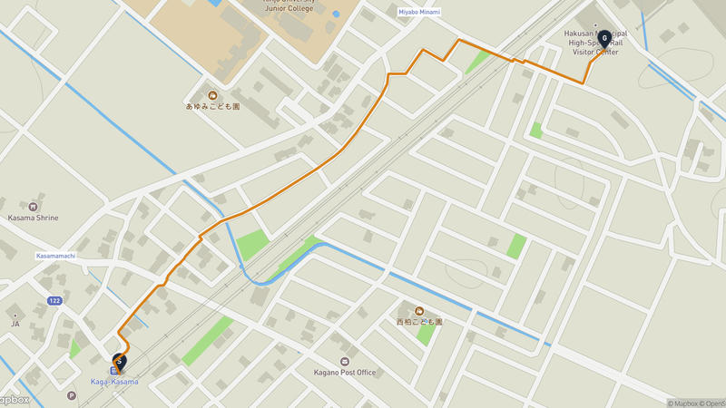 白山市 ハイキングルート