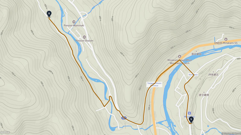 みなかみ町 登山路線