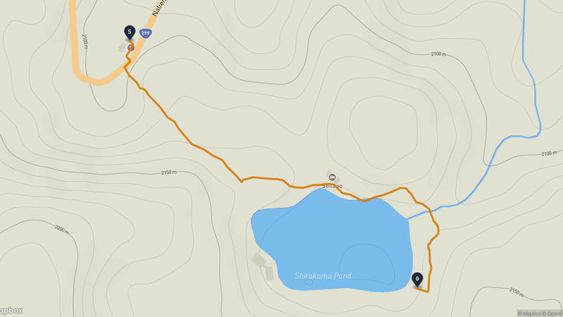 佐久穂町至小海町 登山路線