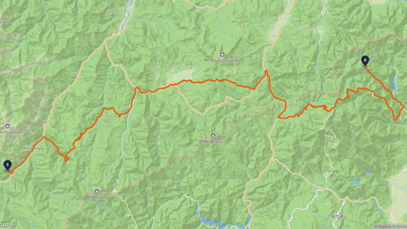 Hinoemata to Nasushiobara Hiking Route