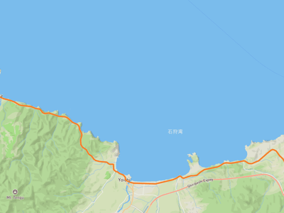 小樽運河 → 積丹町