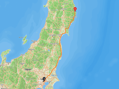 JP 타워 → Port of Miyako