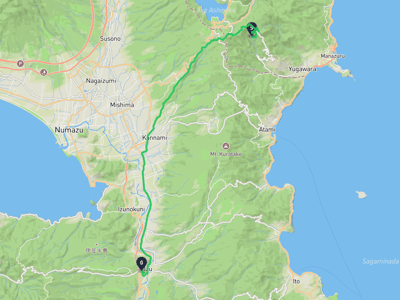 湯河原町 → 修禅寺
