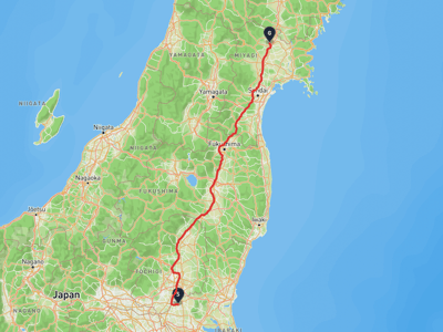 筑西市 → 栗原市