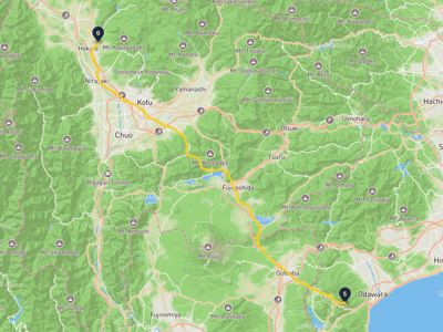 Hakone Onsen → Hokuto