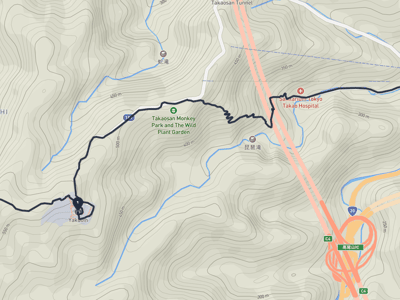 明治之森高尾國定公園 → 高尾山