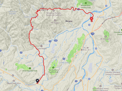 小鹿野町 → 荒川橋樑
