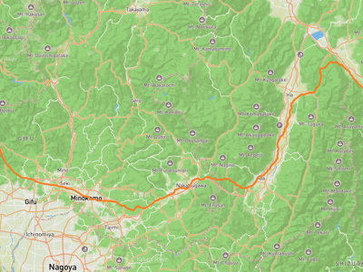 甲斐市 → 池田町