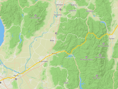札幌電視塔 → 四季彩之丘