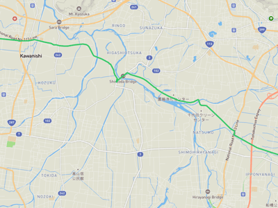 高畠町 → 川西町