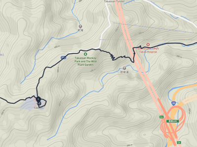 明治之森高尾國定公園 → 高尾山