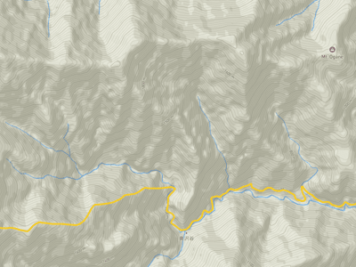 早川町 → 笊岳