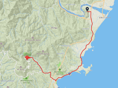 新宮市 → 那智勝浦町
