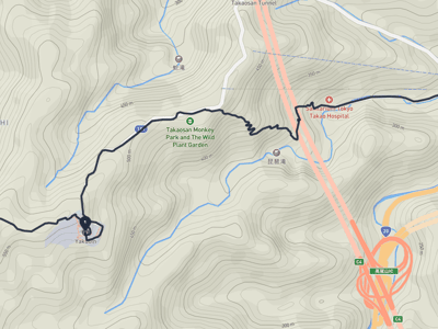 明治之森高尾國定公園 → 高尾山