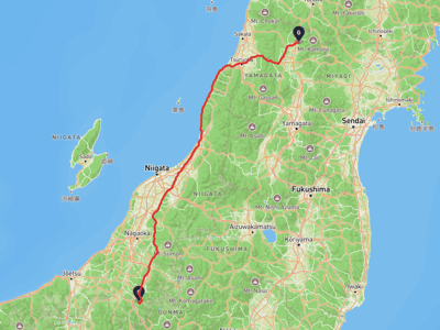Minamiuonuma → Kaneyama