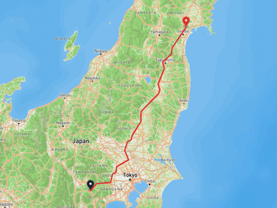 月江寺 → 大和町